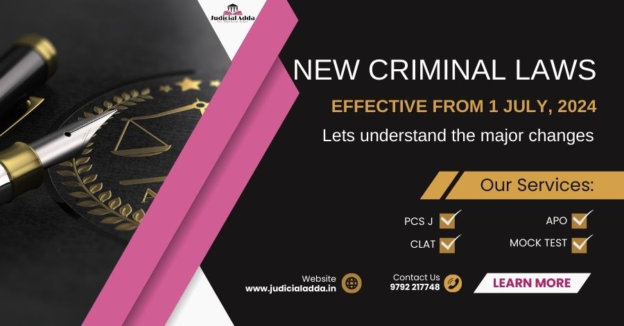 New Criminal Laws