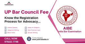 UP Bar Council Advocate Registration Fee