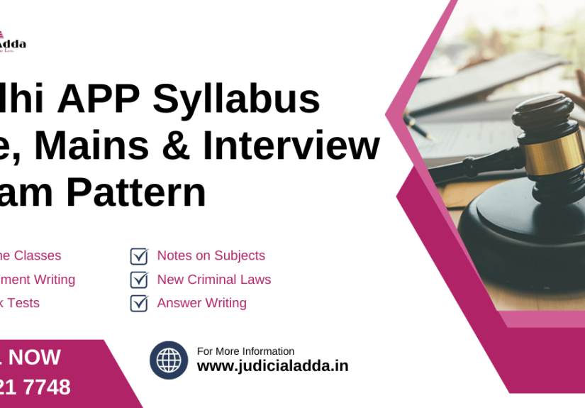 Delhi APP Syllabus