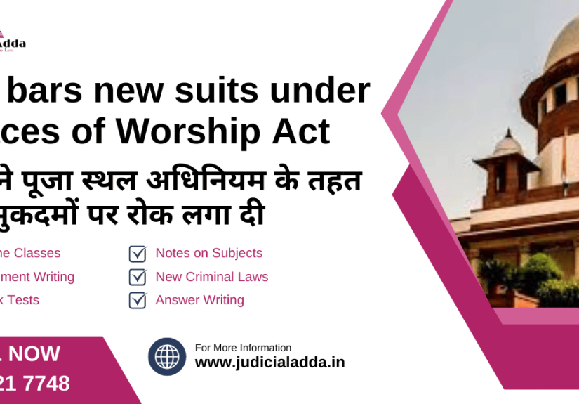 Places of Worship Act