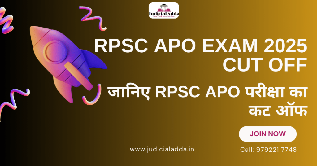 RPSC APO Exam Cut off