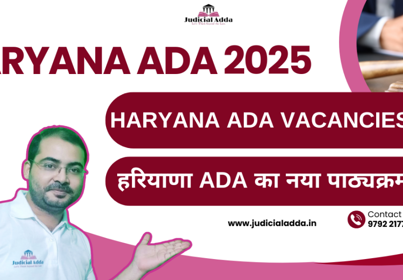 Haryana ADA Vacancy 2025