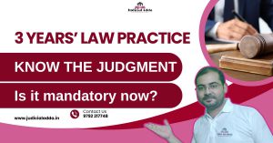 three years law practice