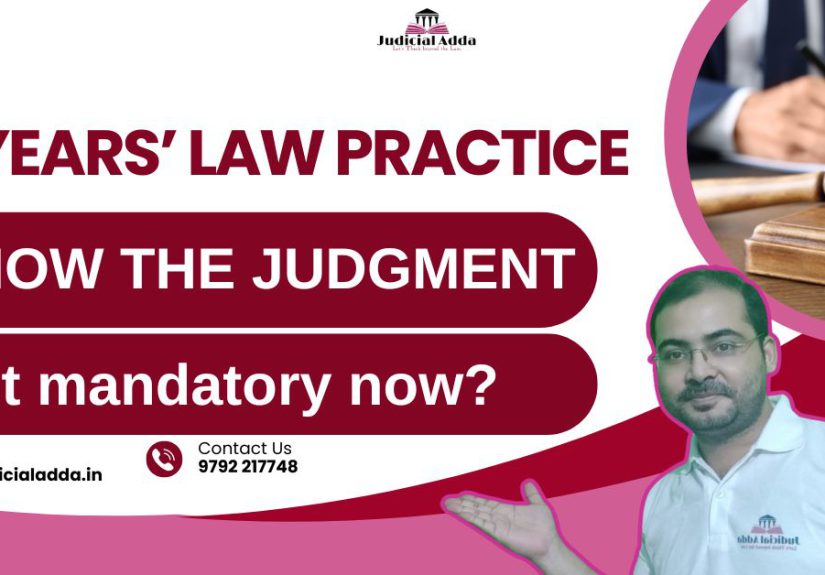 three years law practice