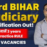Bihar Judicial Services Notification
